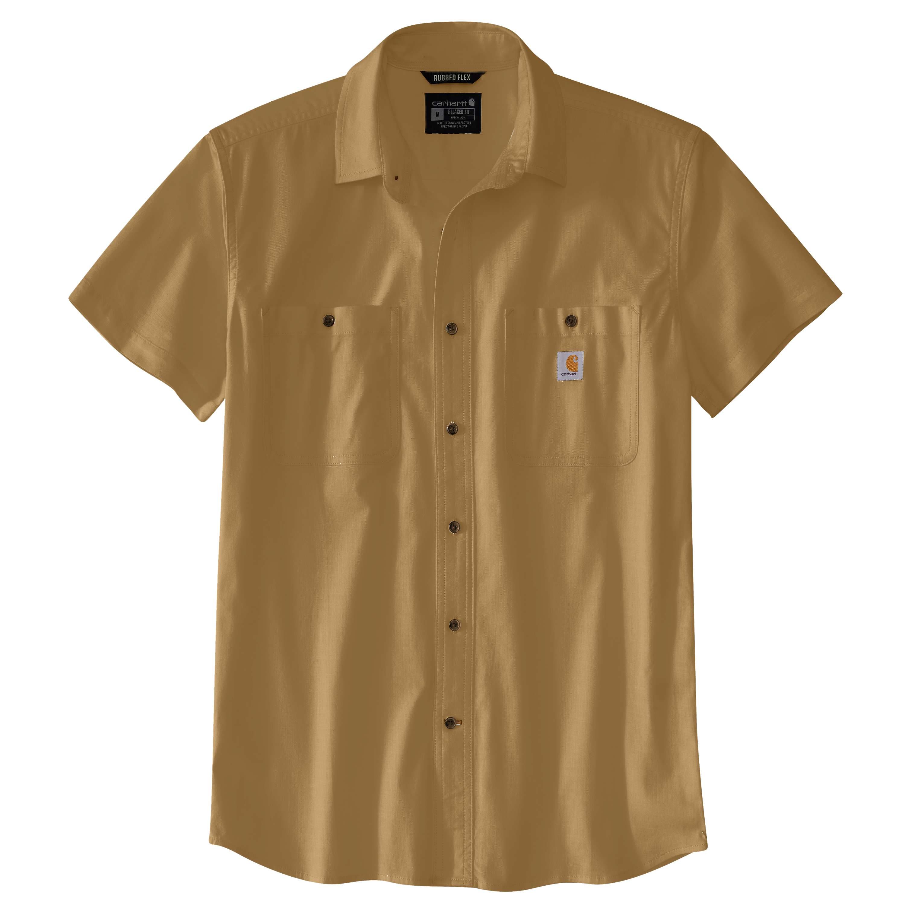 Additional thumbnail 1 of Rugged Flex® Relaxed Fit Lightweight Short-Sleeve Plaid Shirt
