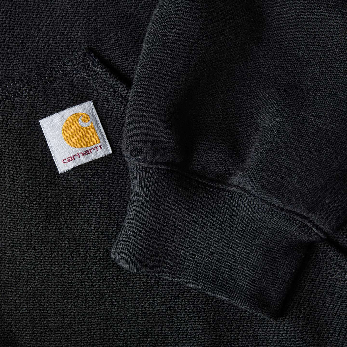 Мужской свитшот Carhartt Marquette Detroit, цвет: Чёрный — фото 7