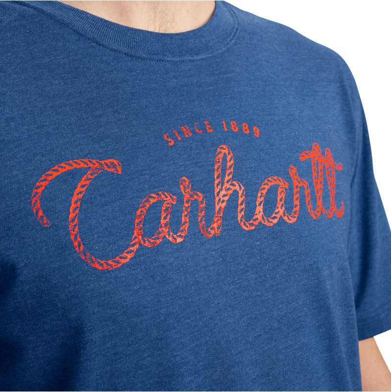 Carhartt  undefined Relaxed Fit Lightweight Short-Sleeve Script Graphic T-Shirt