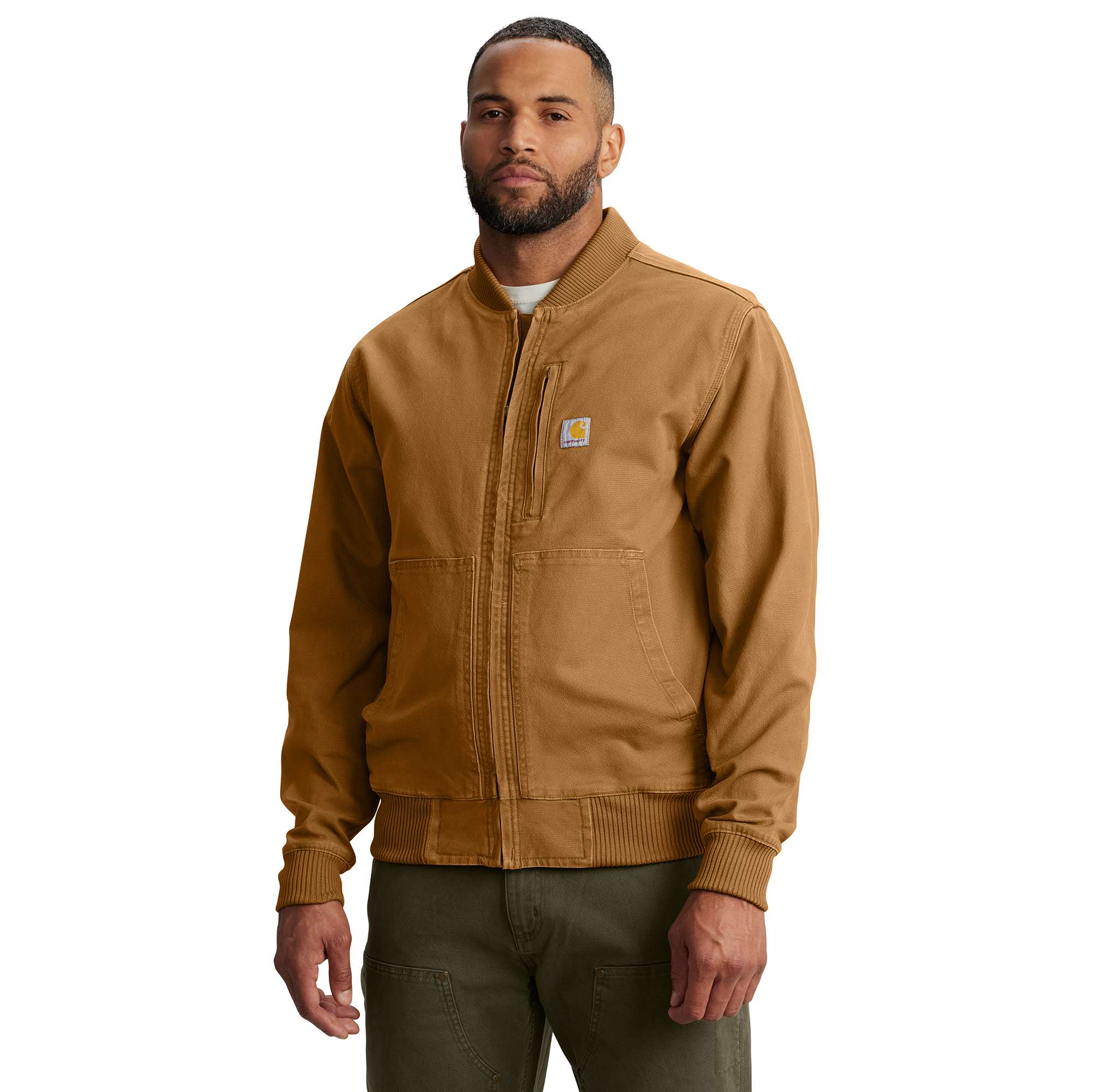 Additional thumbnail 1 of Rugged Flex® Duck Relaxed Fit Bomber Jacket