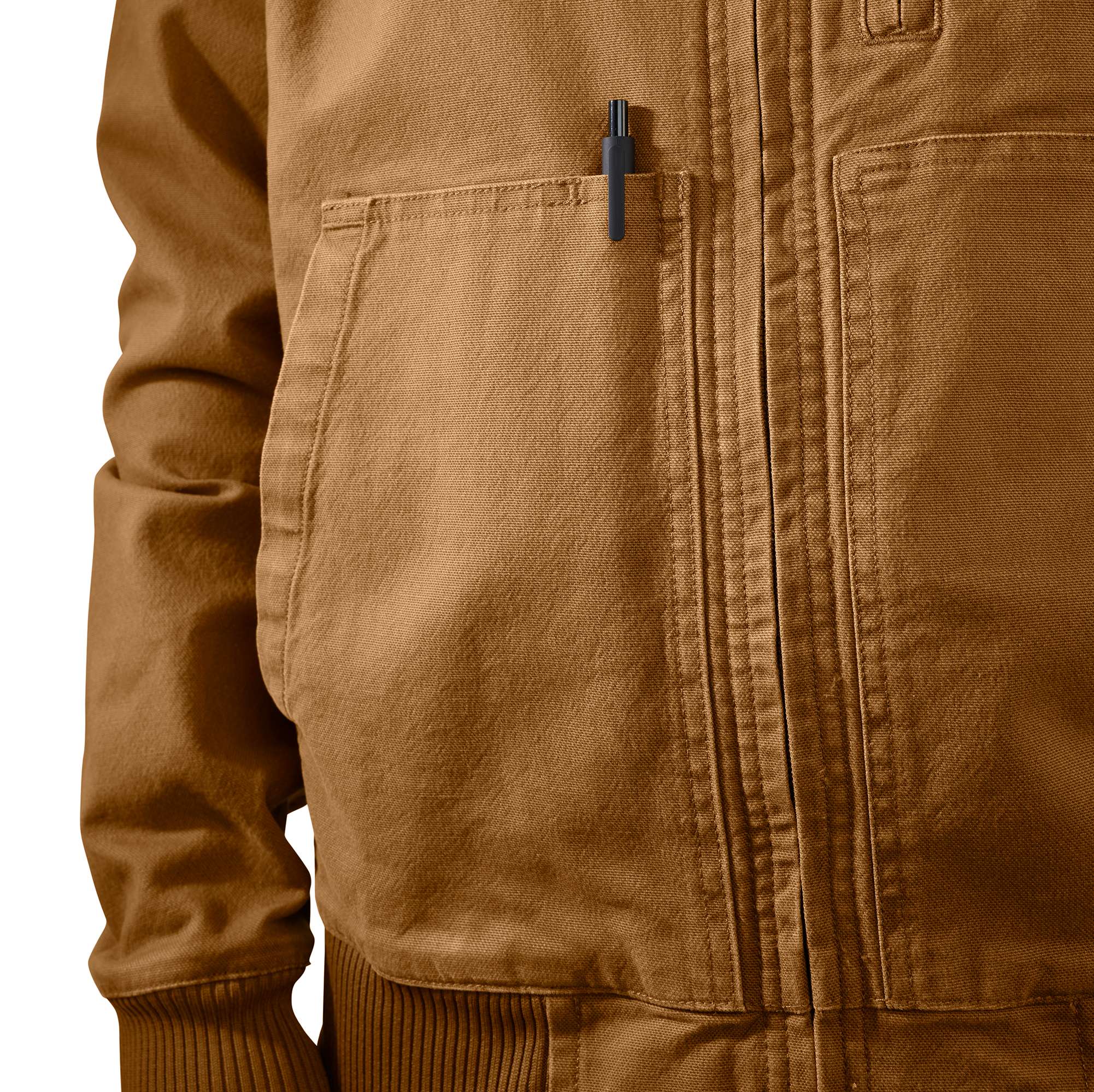 Additional thumbnail 5 of Rugged Flex® Duck Relaxed Fit Bomber Jacket