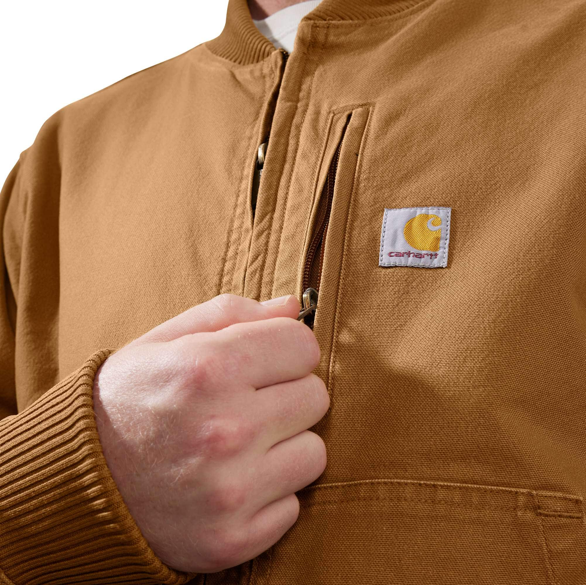 Additional thumbnail 4 of Rugged Flex® Duck Relaxed Fit Bomber Jacket