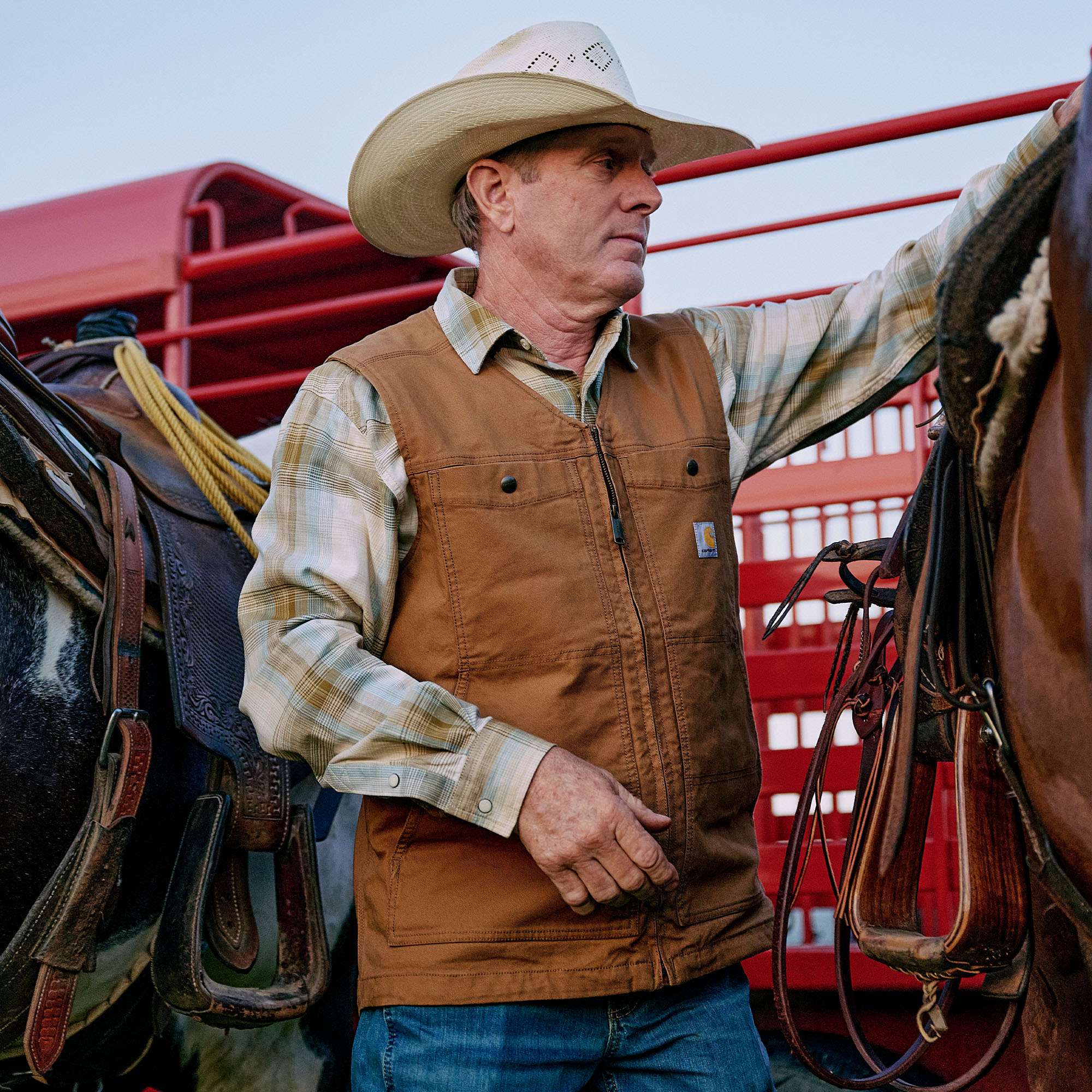 Montana Relaxed Fit Duck Vest
