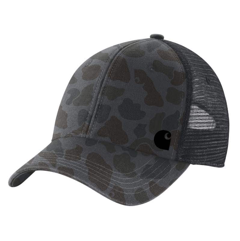 Carhartt  Shadow Signature Camo Canvas Mesh-Back Camo Cap