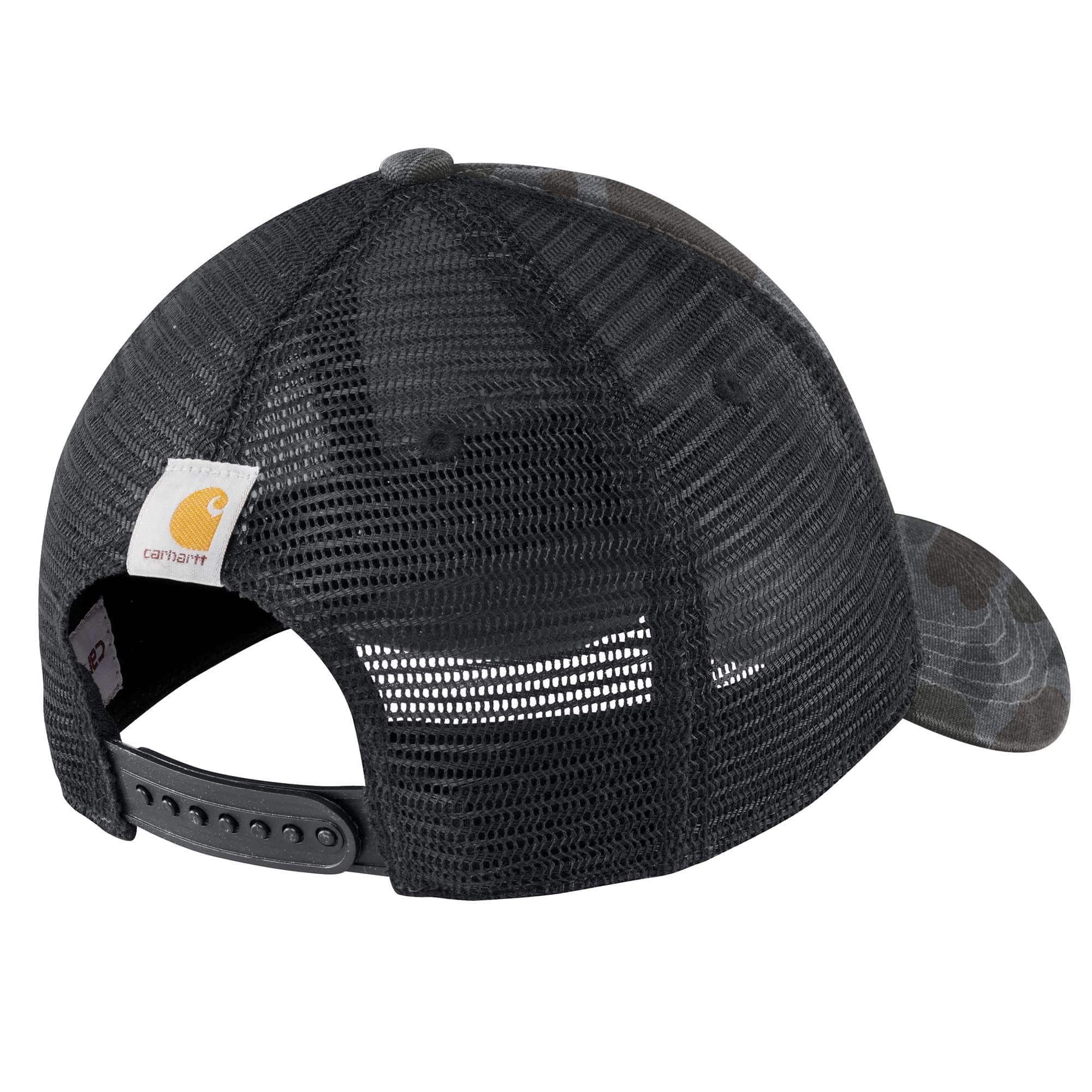 Canvas Mesh-Back Camo Cap