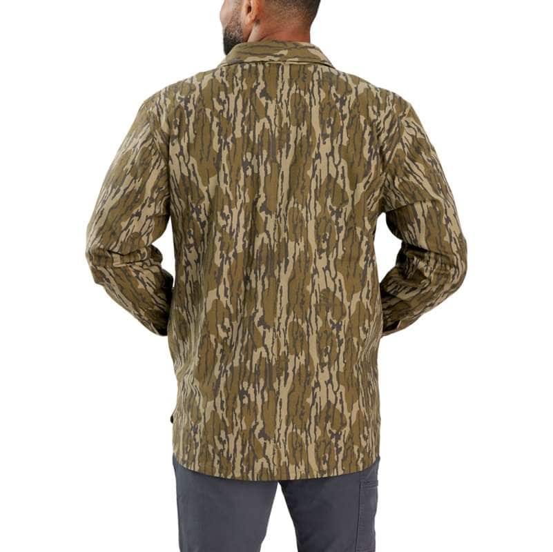 Relaxed Fit Flannel Sherpa-Lined Shirt Jac