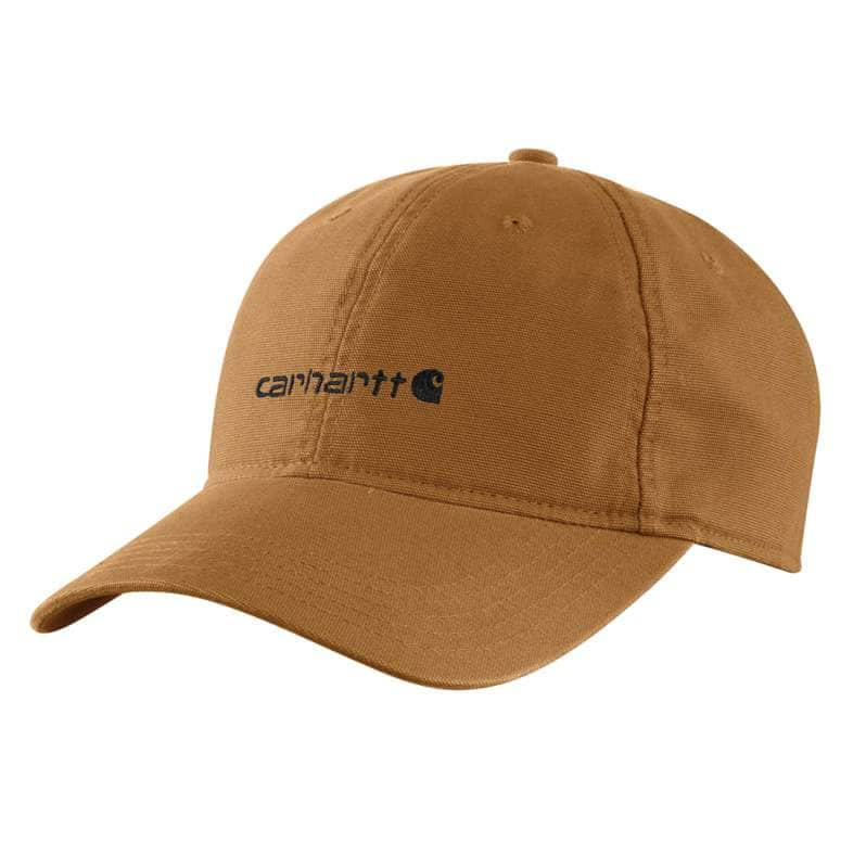 Carhartt  Carhartt Brown Women's Canvas Embroidered Graphic Cap