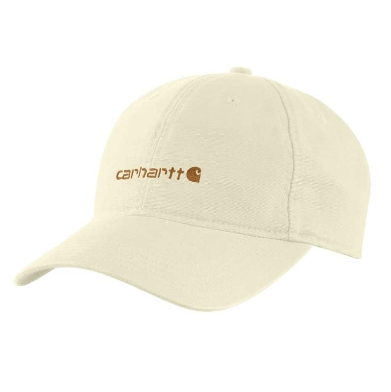 Carhartt  Undyed Ecru Women's Canvas Embroidered Graphic Cap