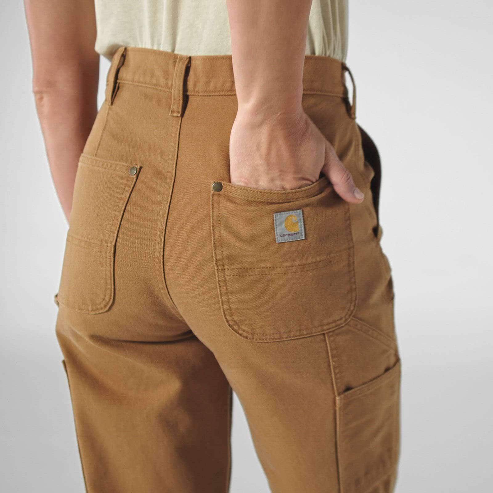 Additional thumbnail 2 of Women's Vintage Fit High Rise Duck Double-Front Pant