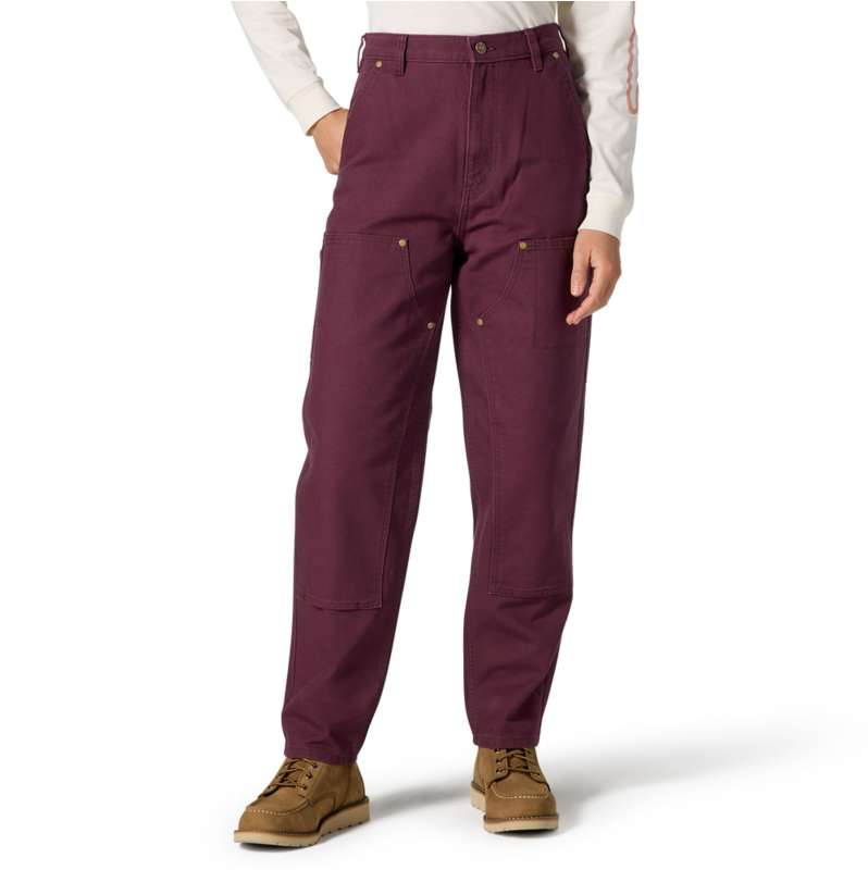 Carhartt  Deep Cherrywood Women's Vintage Fit Double-Front Canvas Pant
