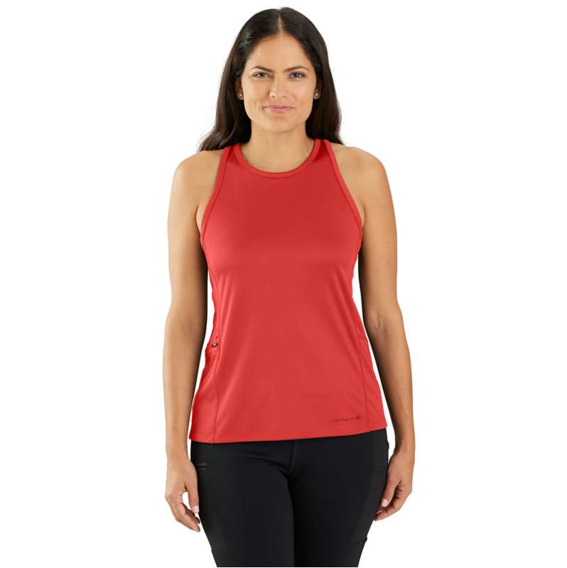 Carhartt  Roasted Tomato Women's Carhartt Force® Relaxed Fit Tank