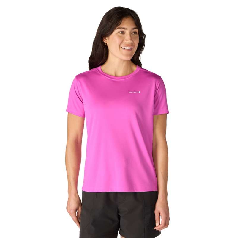 Carhartt  Electric Fuchsia Women's Force Sun Defender™ Relaxed T-Shirt