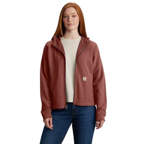 Женские худи Carhartt Women's TENCEL™ Fiber Series Full-Zip Sweatshirt