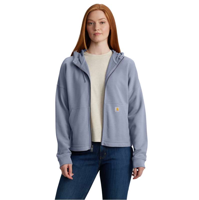 Carhartt  Wisteria Women's TENCEL™ Fiber Series Loose Fit Full-Zip Sweatshirt