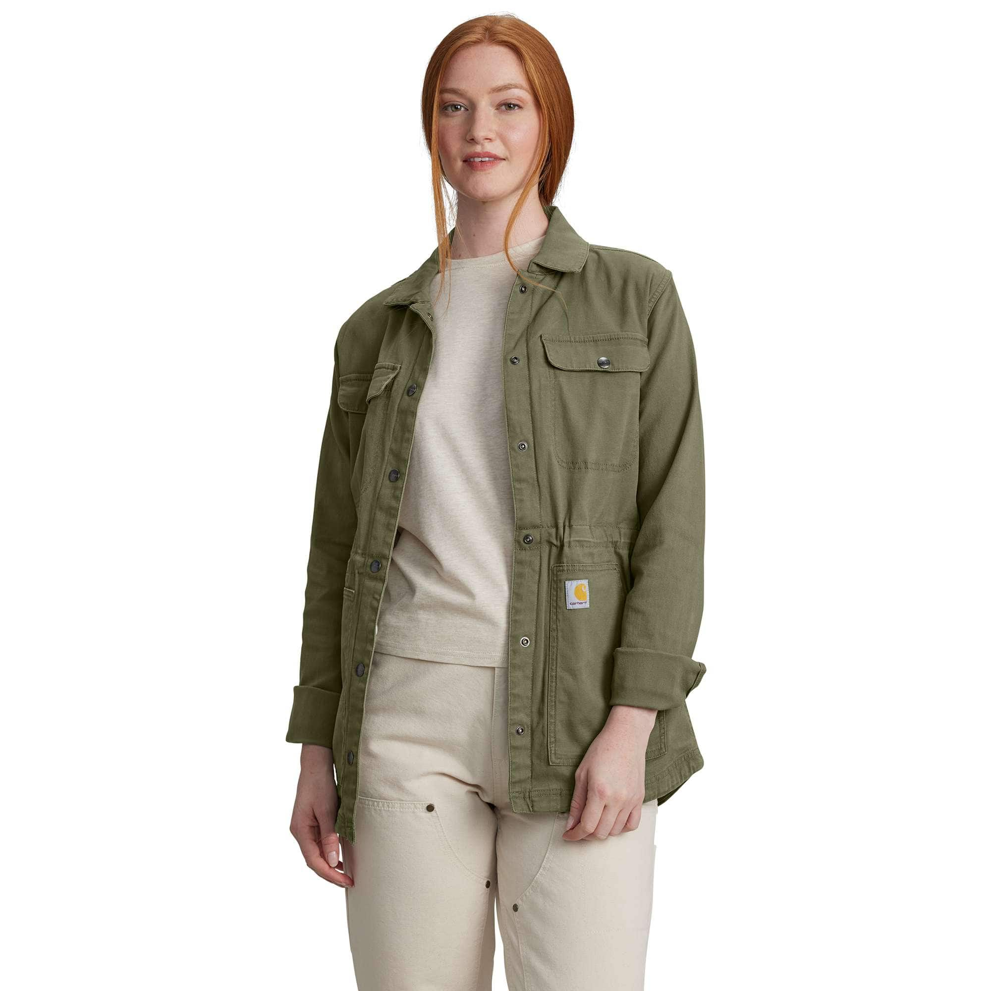 Additional thumbnail 1 of Women's TENCEL™ Fiber Series Relaxed Fit Canvas Coat - 1 Warm Rating