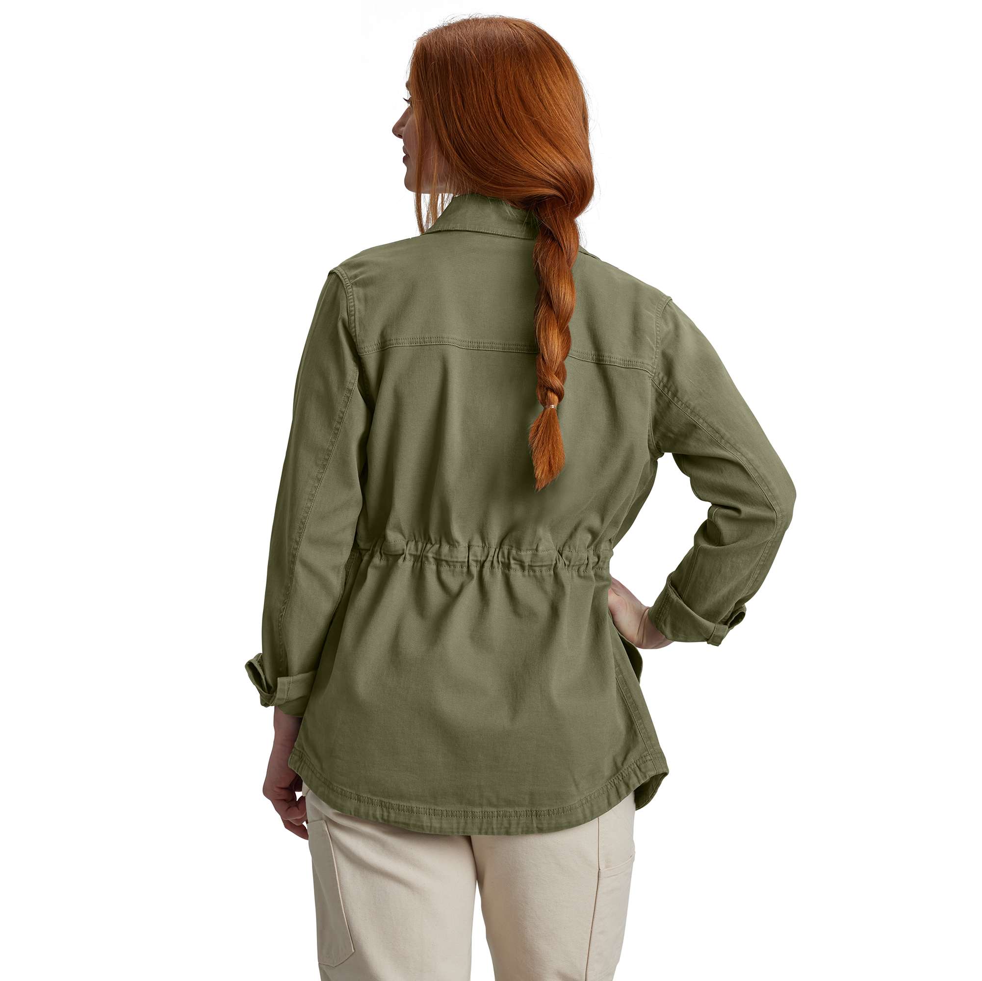 Additional thumbnail 2 of Women's TENCEL™ Fiber Series Relaxed Fit Canvas Coat - 1 Warm Rating