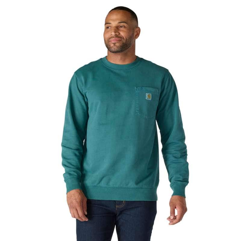Loose Fit Midweight Full-Zip Sweatshirt