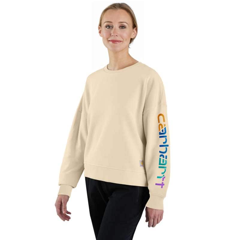 Women's TENCEL™ Fiber Series Relaxed Fit Half-Zip Sweatshirt