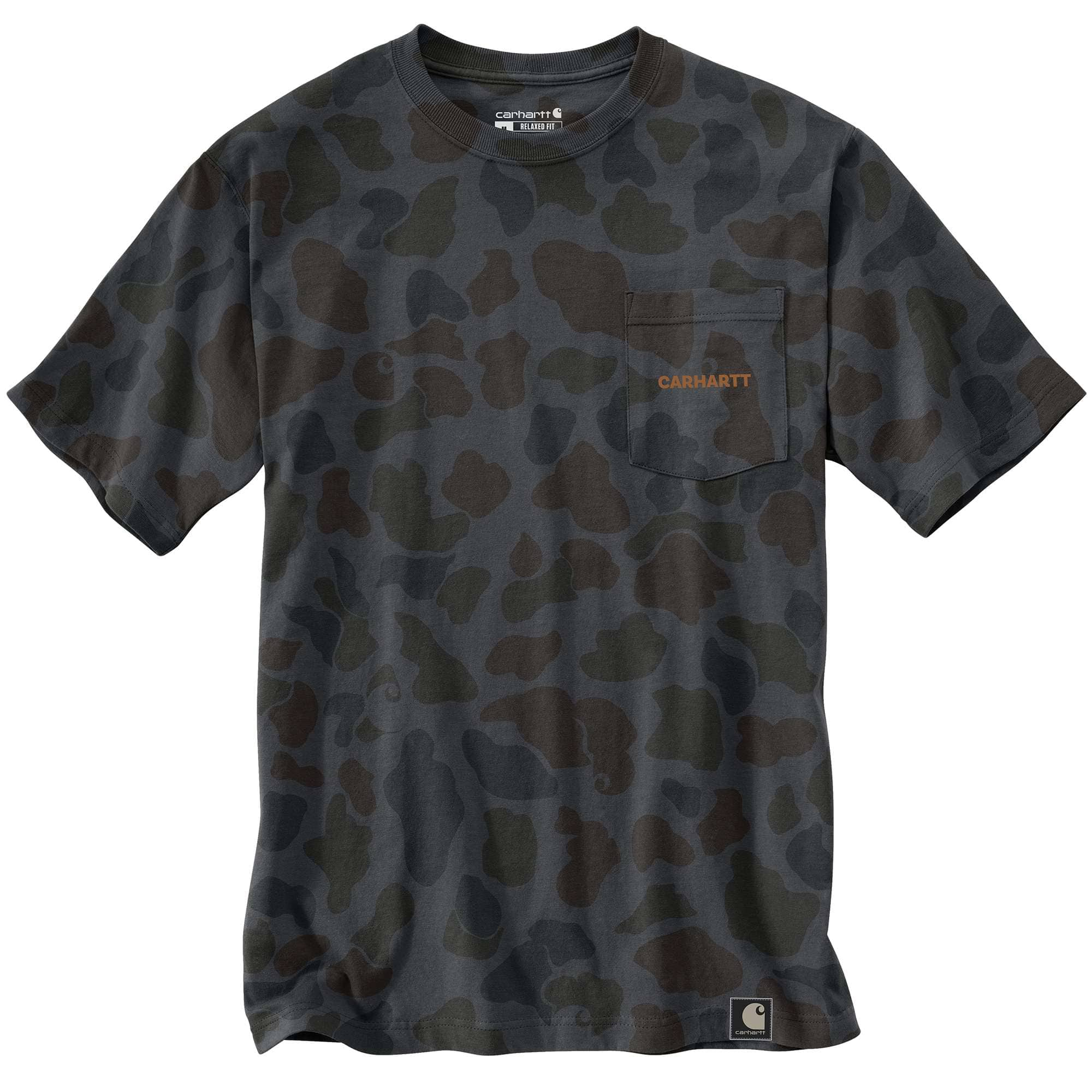 Additional thumbnail 1 of Relaxed Fit Lightweight Short-Sleeve Pocket Camo Logo Graphic T-Shirt