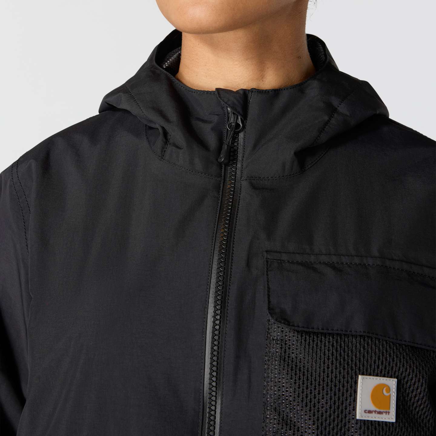 Женская куртка Carhartt Monterey, цвет: Чёрный — фото 3