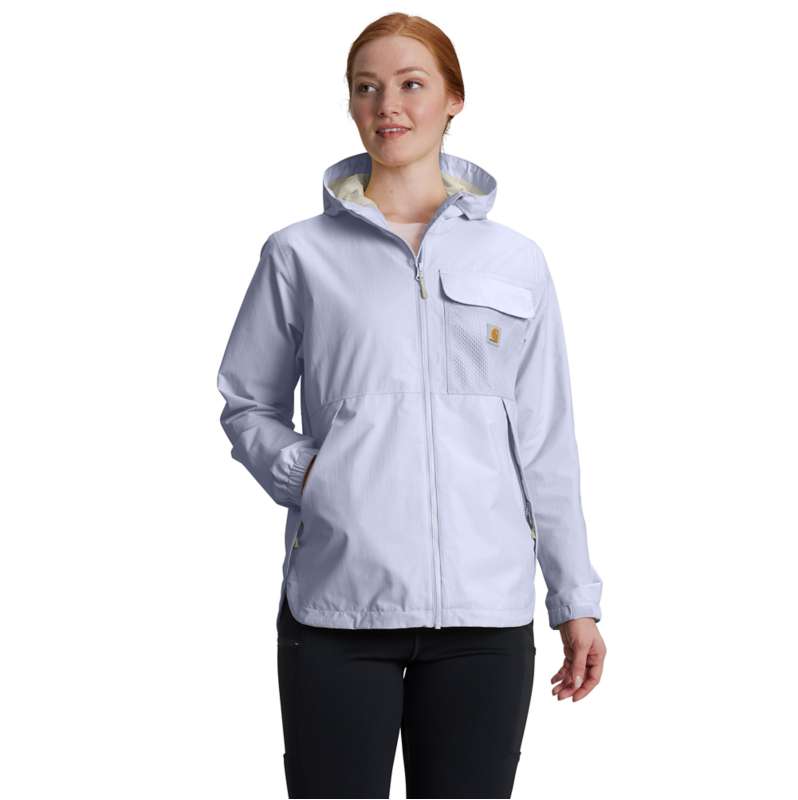 Carhartt  Fresh Lavender Women's Storm Defender® Loose Fit Lightweight Hooded Packable Jacket