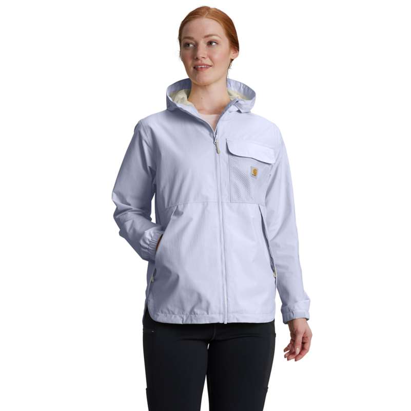 Women's Rain Jacket - Relaxed Fit - Lightweight - 1 Warm Rating