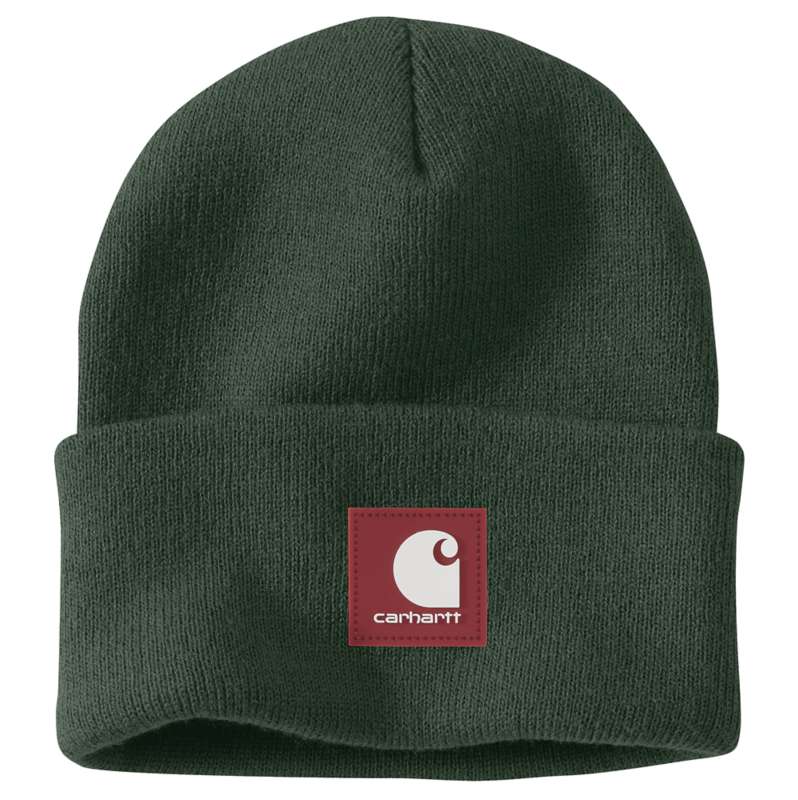 Carhartt  Mountain View Knit Rubber Patch Beanie