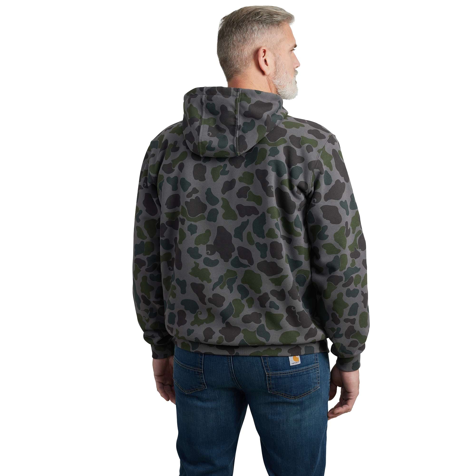 Additional thumbnail 2 of Loose Fit Midweight Camo Graphic Sweatshirt