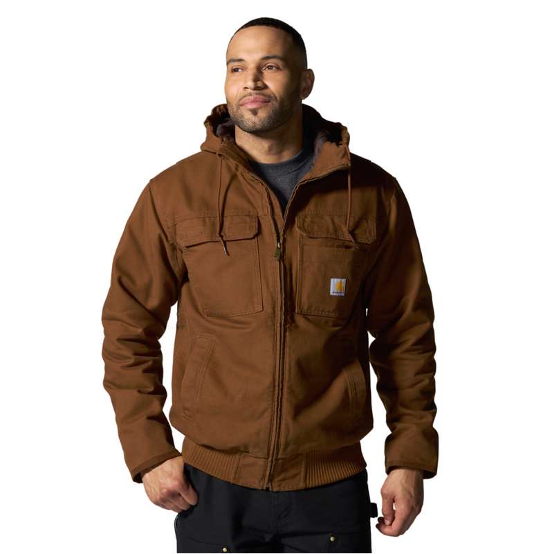 Carhartt  Red Duck Full Swing Loose Fit Washed Duck Insulated Active Jac - 3 Warmest Rating