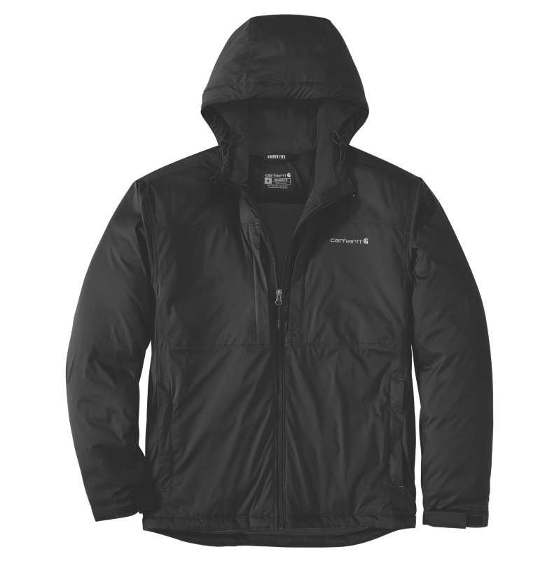 Carhartt  Black Rugged Flex® Relaxed Fit Lightweight Stretch Insulated Jacket