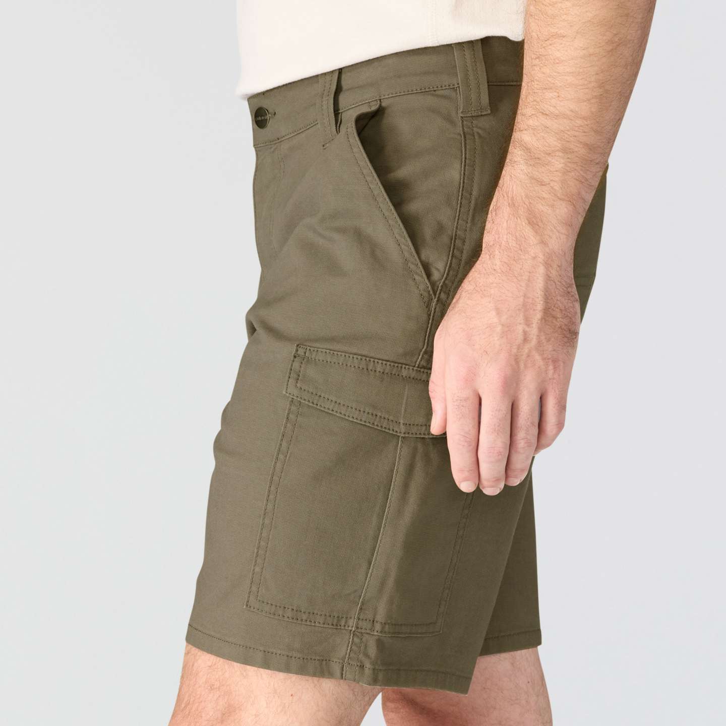 Мужские шорты Carhartt Relaxed 9" Rigby Cargo Short, цвет: Оливковый — фото 6