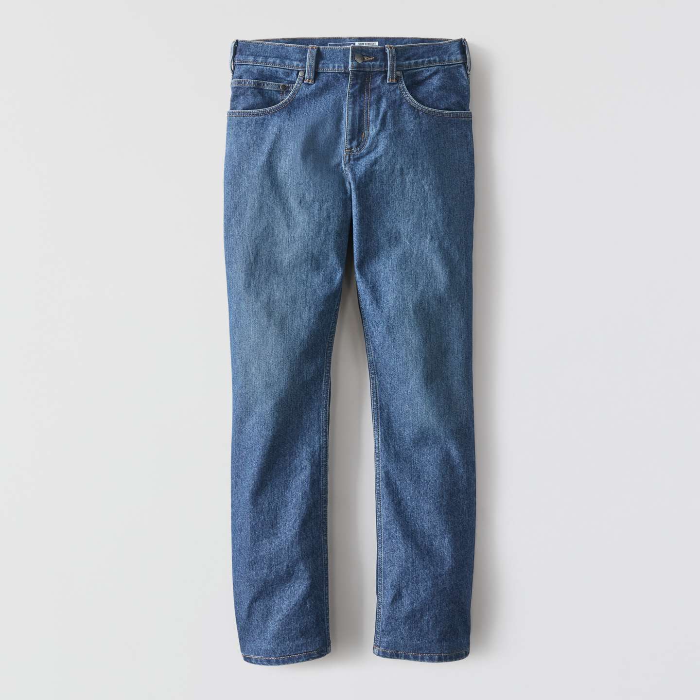 Мужские джинсы Carhartt Slim Straight Rugged Flex® Jean, цвет: Forge — фото 10