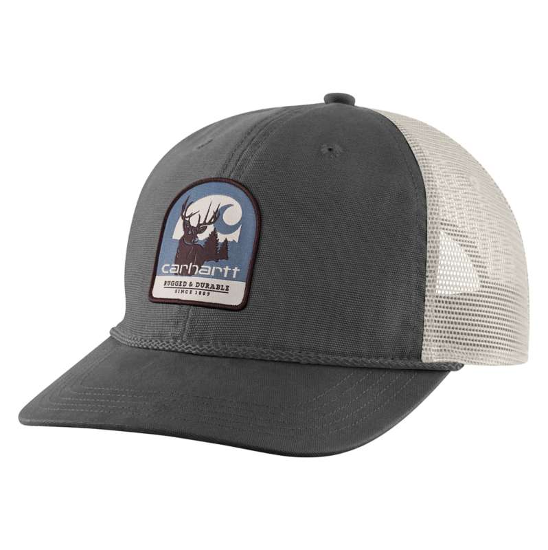 Carhartt  Shadow Canvas Mesh-Back Deer Patch Cap