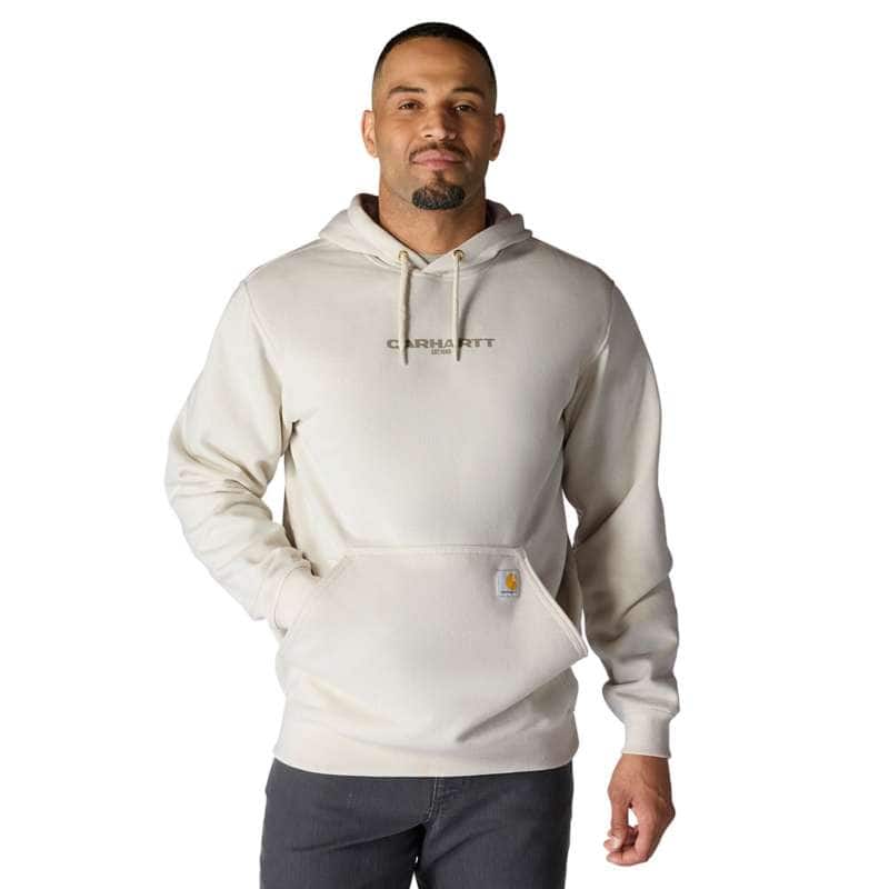 Rain Defender® Relaxed Fit Midweight Sherpa-Lined Full-Zip Sweatshirt