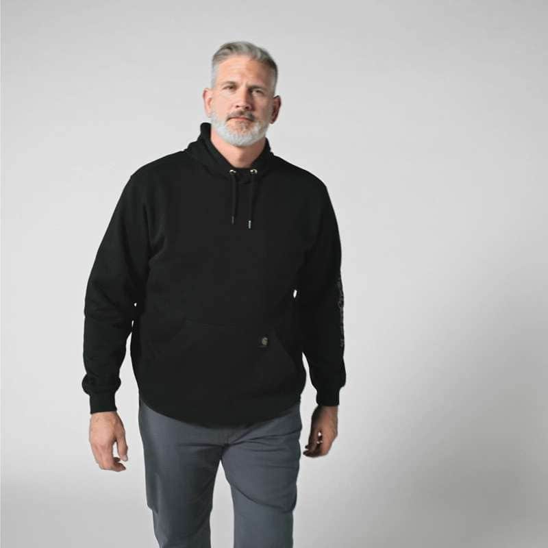 Loose Fit Midweight Quarter-Zip Mock-Neck Sweatshirt