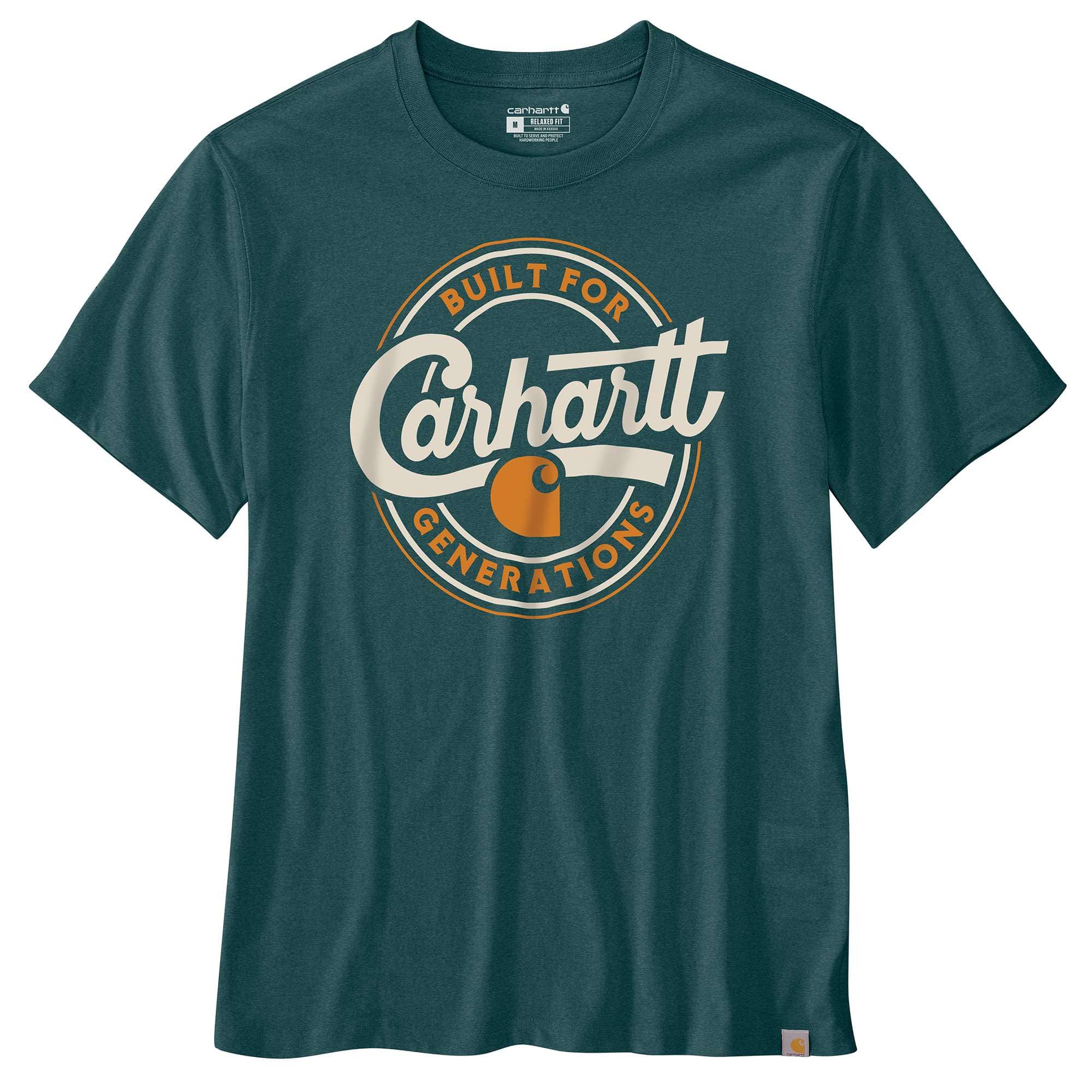 Additional thumbnail 1 of Relaxed Fit Lightweight Short-Sleeve Script Graphic T-Shirt