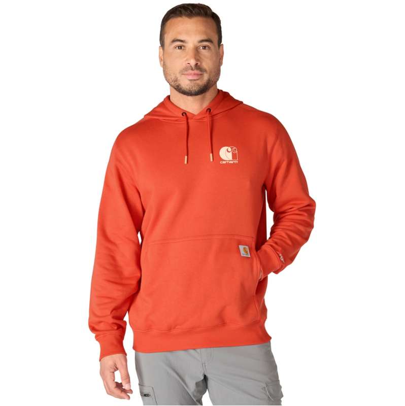 Carhartt  Atomic Red Force Logo Sweatshirt