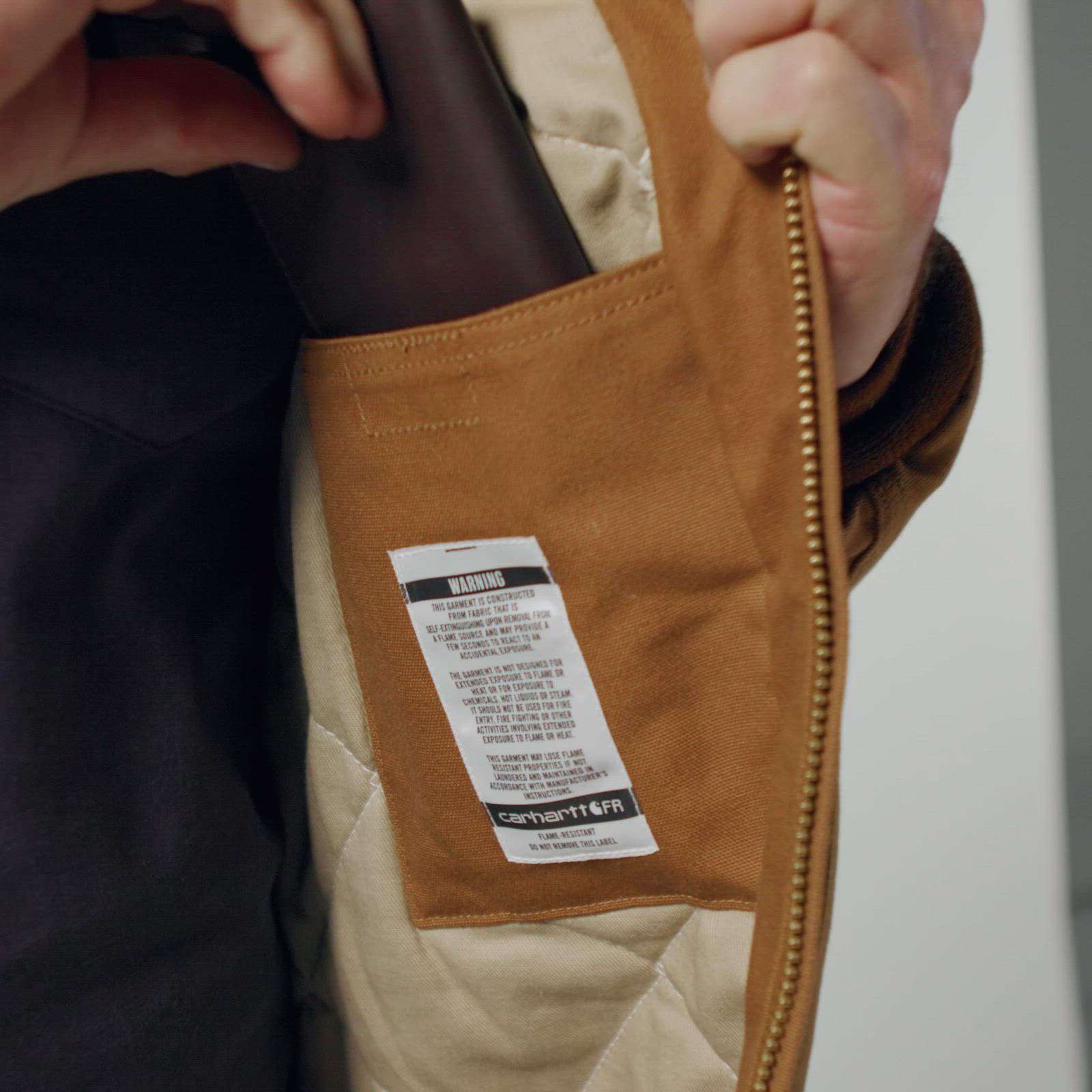 Additional thumbnail 2 of Flame Resistant Loose Fit Duck Insulated Active Jac