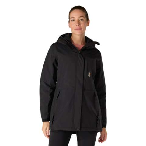 Женское пальто Carhartt Rainier, цвет: Чёрный