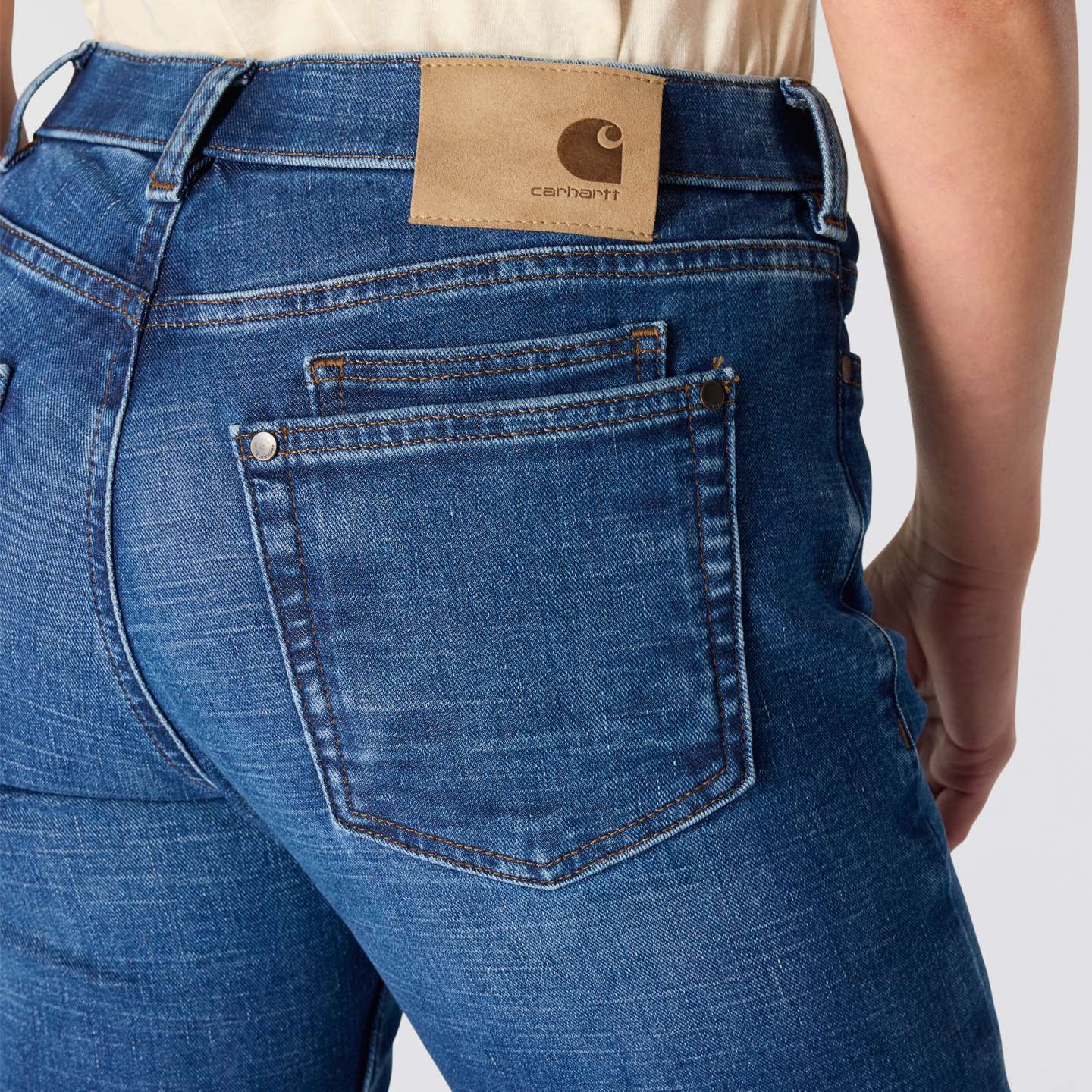 Женские джинсы Carhartt Essential Jean, цвет: Grotto — фото 3