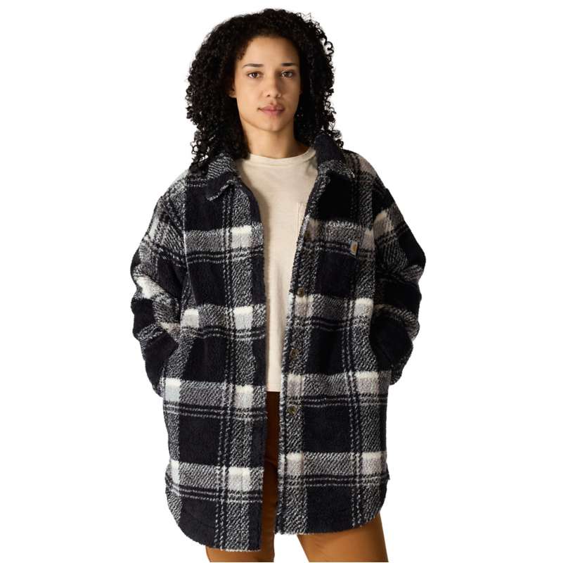 Carhartt  Black Women's Loose Fit Fleece Coat