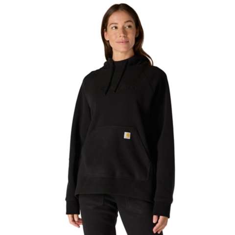 Женские худи Carhartt Women's Carhartt Force® Oversized-Fit Fleece Hooded Sweatshirt