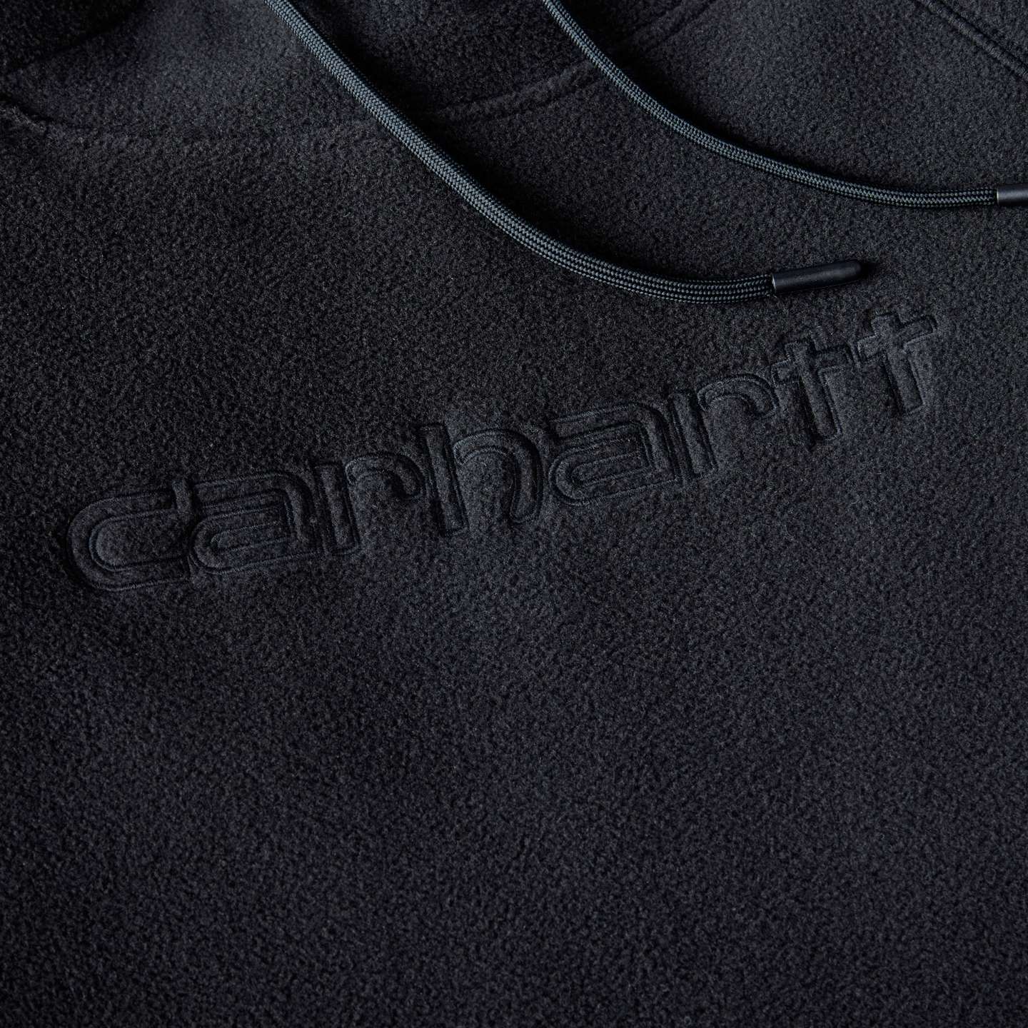 Женское худи Carhartt Force® Oversized-Fit Fleece Hooded, цвет: Чёрный — фото 5