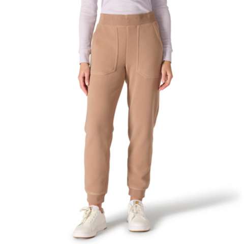 Женские брюки Carhartt Force® Relaxed Fit Fleece Graphic Sweatpant, цвет: Мягкий сепия