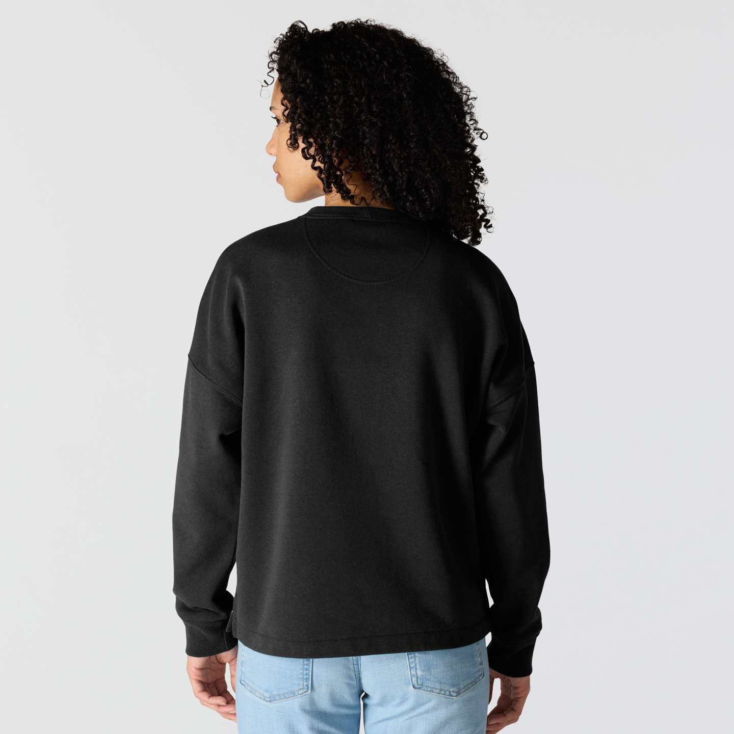 Женская толстовка Carhartt Loose Fit Midweight Graphic, цвет: Чёрный — фото 4