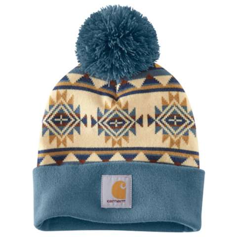 Женские шапки Carhartt Women's Bethany Yellowtail Pom Cuffed Beanie