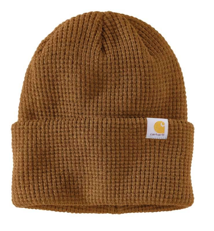 Knit Rubber Patch Beanie