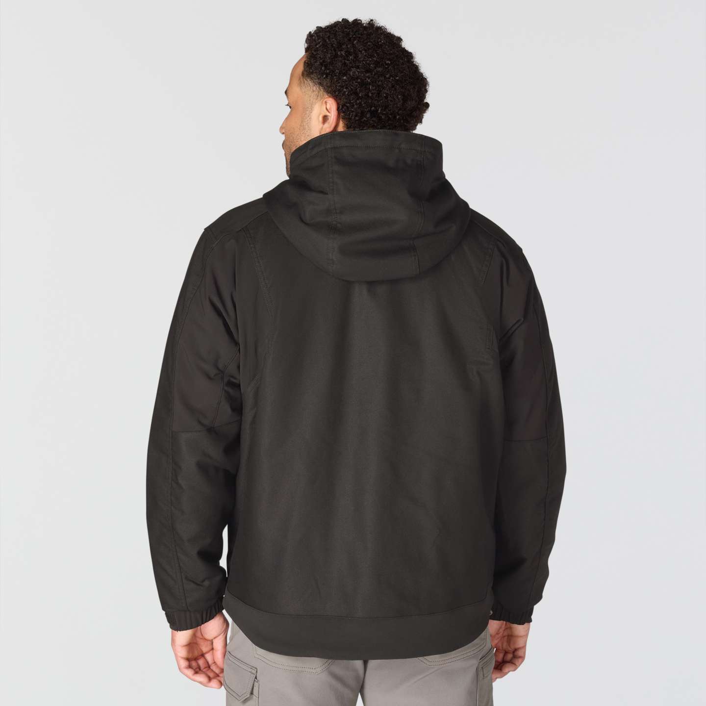 Мужская куртка Carhartt Steel Braddock, цвет: Чёрный — фото 2