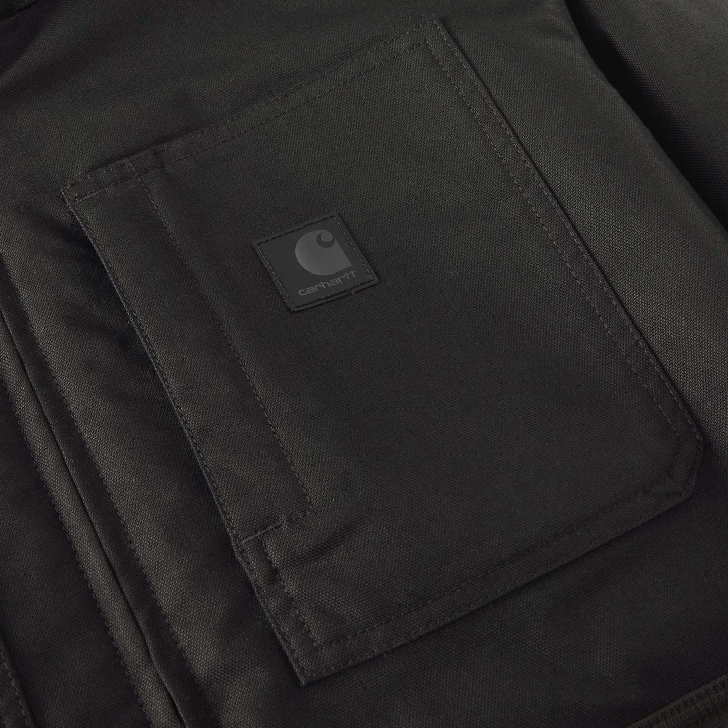 Мужская куртка Carhartt Steel Braddock, цвет: Чёрный — фото 10