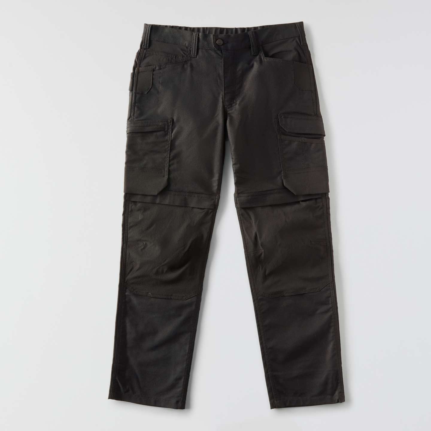 Мужские брюки Carhartt Relaxed Straight Steel Braddock, цвет: Чёрный — фото 9
